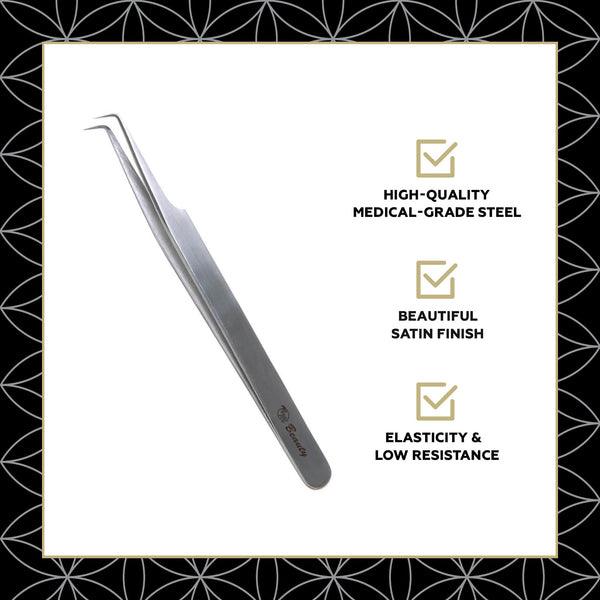 90° ANGLED EYELASH EXTENSIONS TWEEZERS