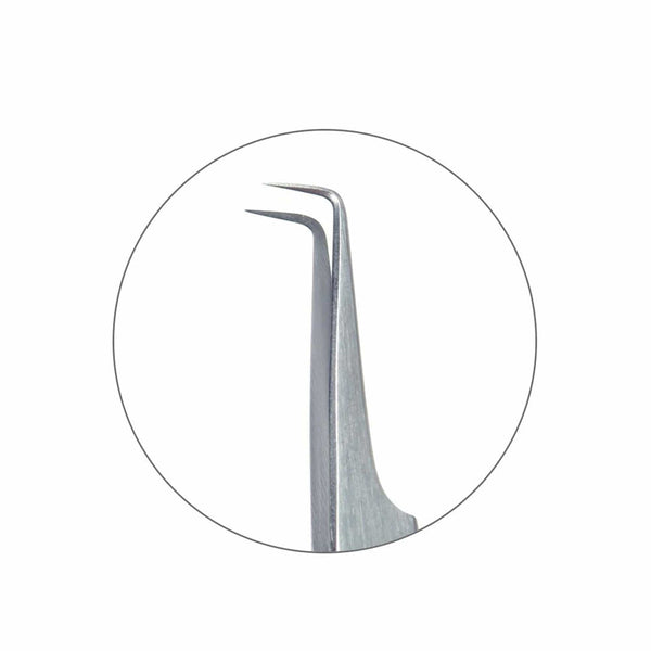 90° ANGLED EYELASH EXTENSIONS TWEEZERS
