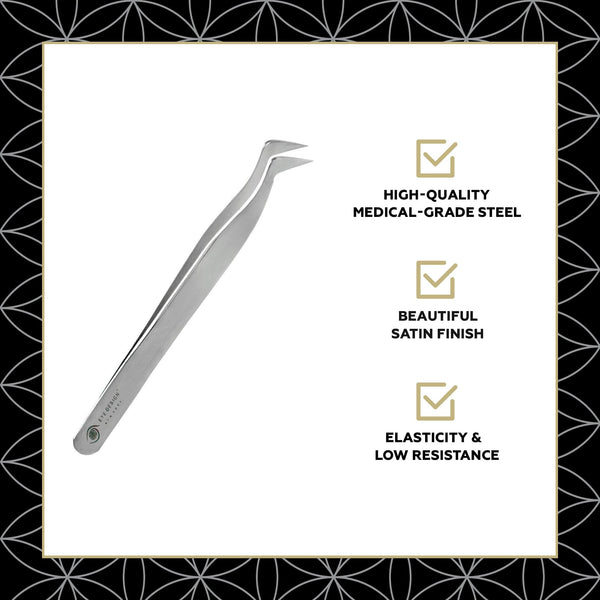 "AXE" EYELASH EXTENSIONS TWEEZERS