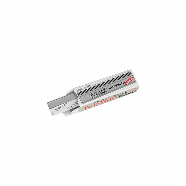 Sharpener for drawing pencils Special feather cut