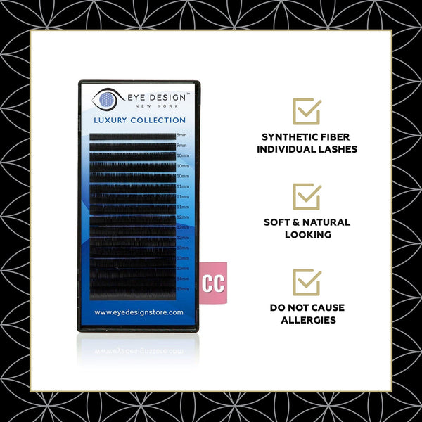 Eye Design Eyelash Extensions | Luxury Collection | CC-Curl