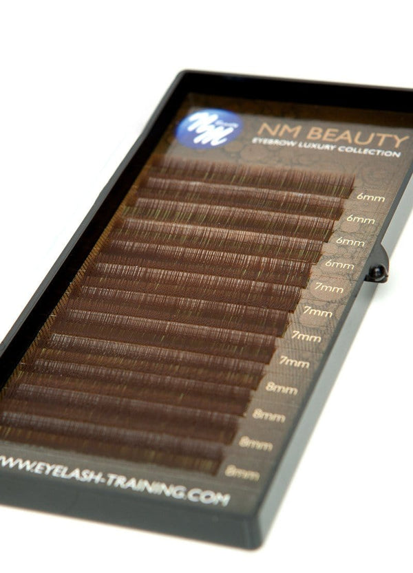 SINGLE COLOR Eyebrow Extensions Mix (6-8mm)