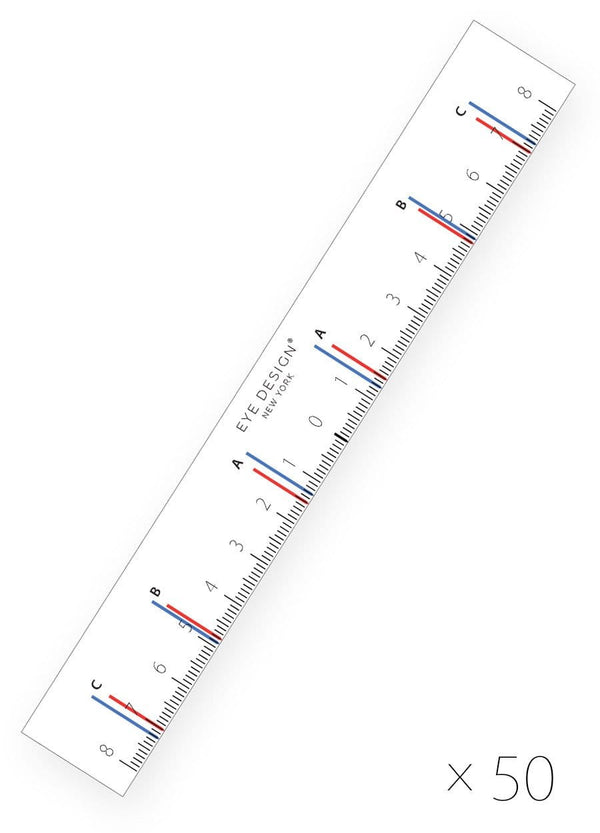 Eye Design Eyebrow Ruler