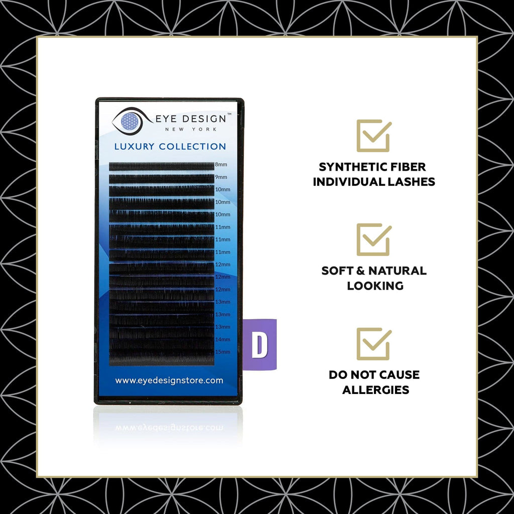 Eye Design Eyelash Extensions | Luxury Collection | D-Curl