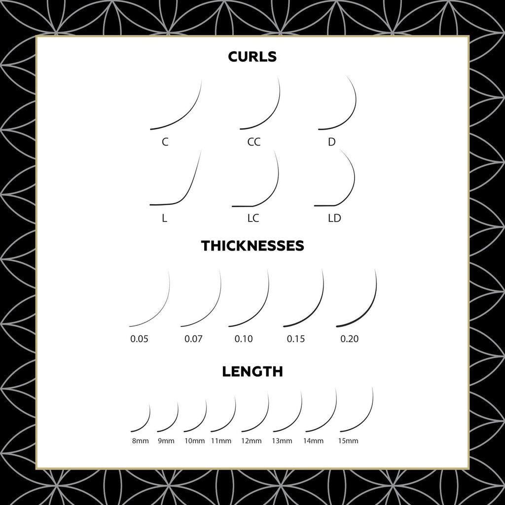 Eye Design Eyelash Extensions | Royal Silk | D-Curl