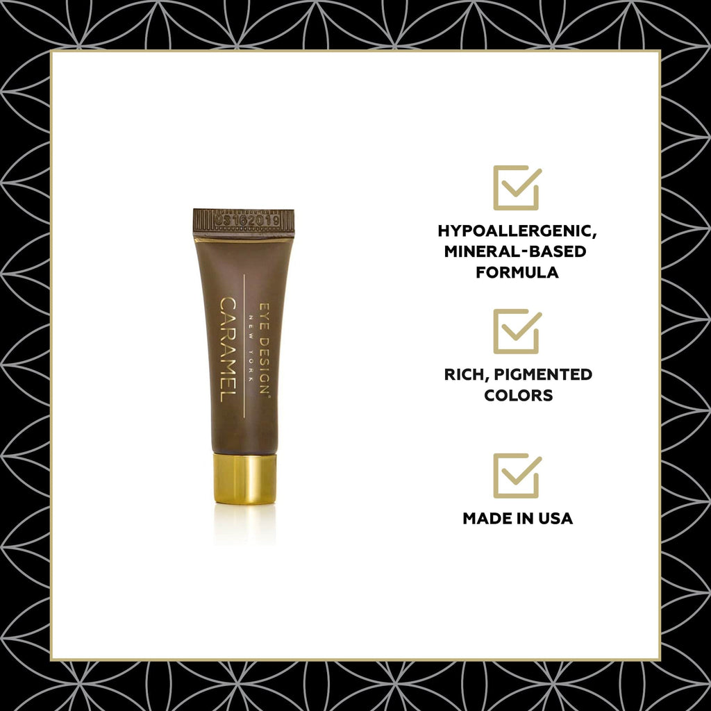 PERMANENT MAKEUP PIGMENT IN CARAMEL COLOR 6 ML - PERFECT FOR NANOBLADING