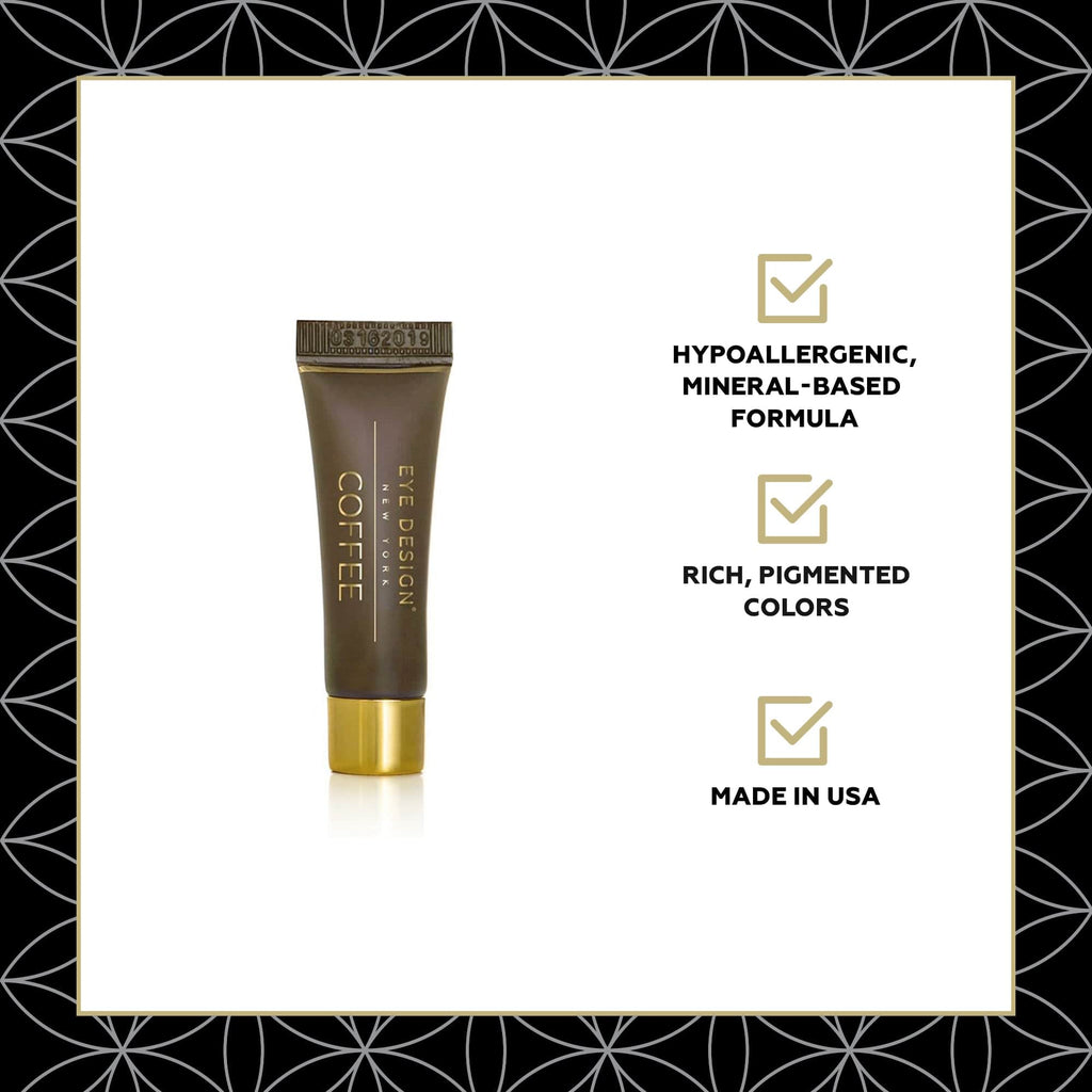 PERMANENT MAKEUP PIGMENT IN COFFEE COLOR 6 ML - PERFECT FOR NANOBLADING
