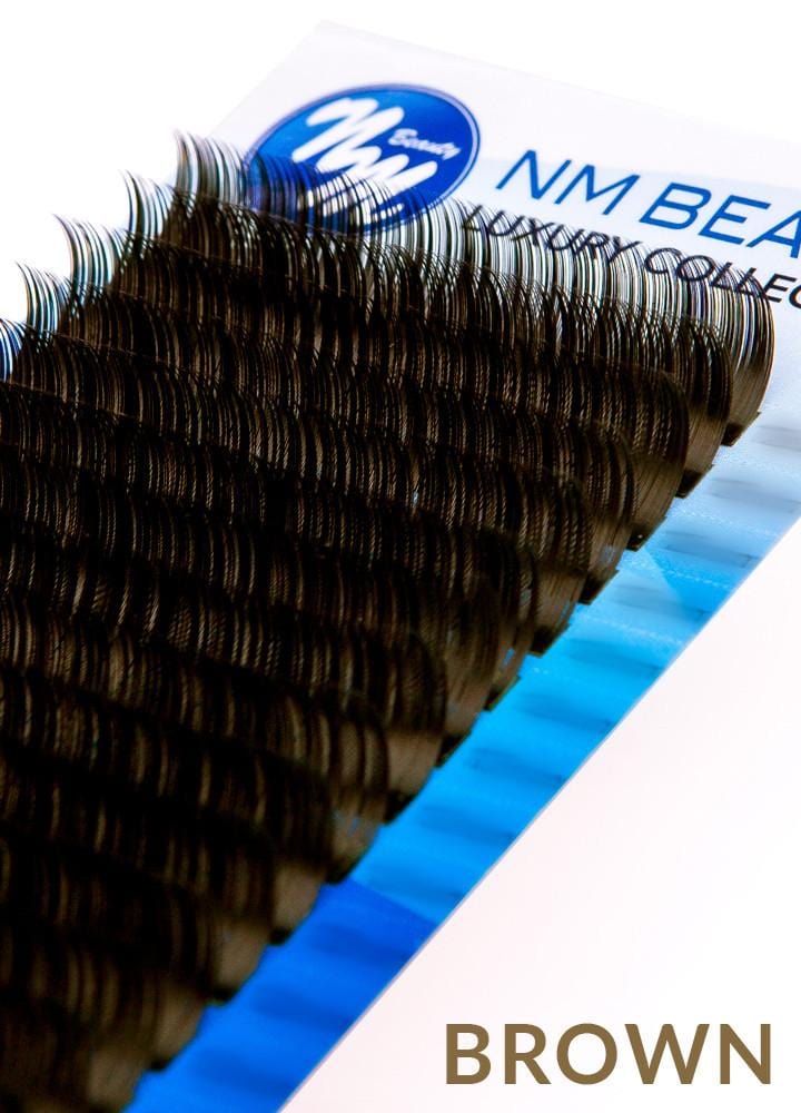 Eye Design Eyelash Extensions - Brown - Mix